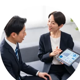 導入をサポートする担当者との打ち合わせ